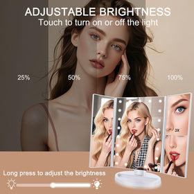 deweisn LED lighting closeup highlighting touch control for consistent illumination