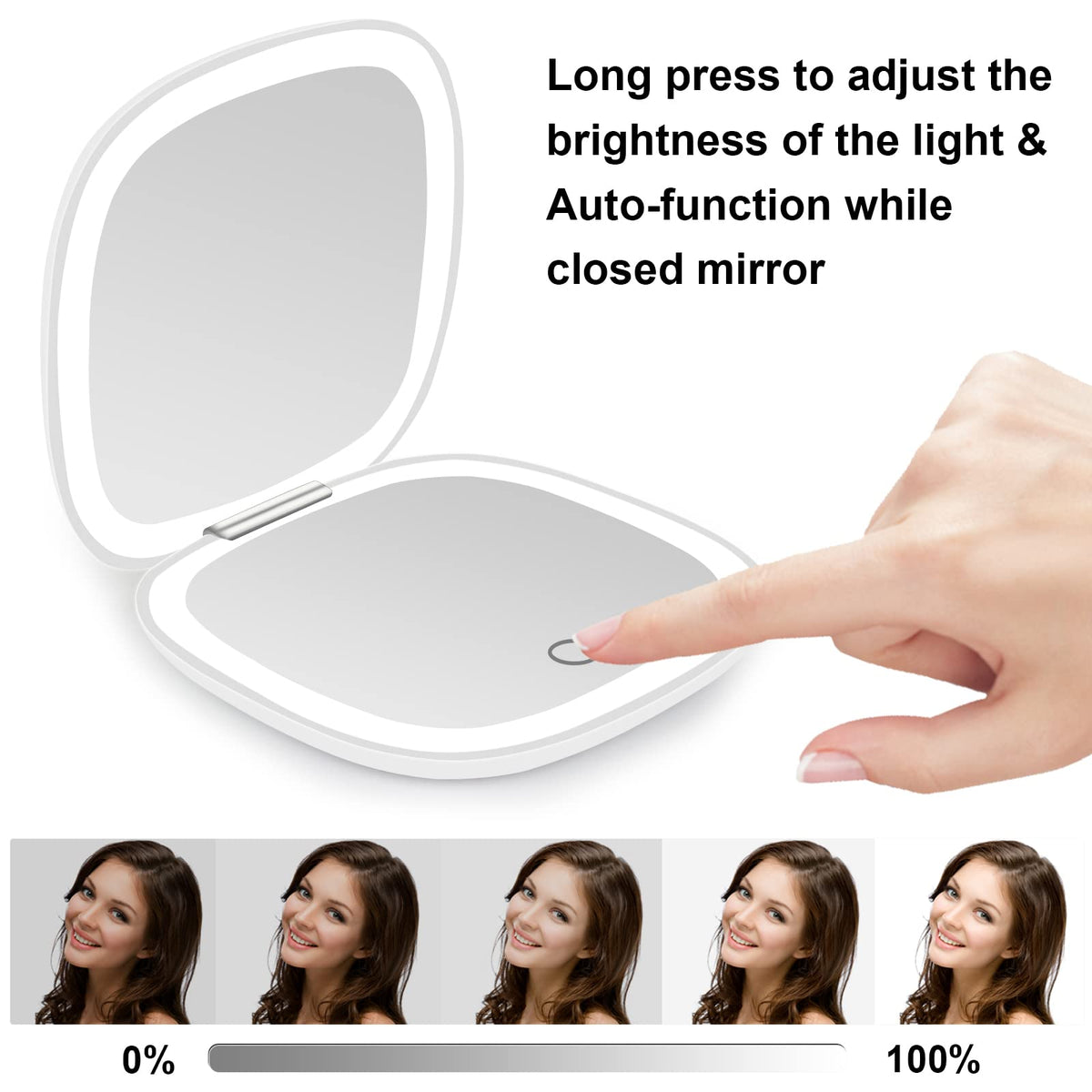 deweisn lit warm mode demonstrates natural lighting for true color matching