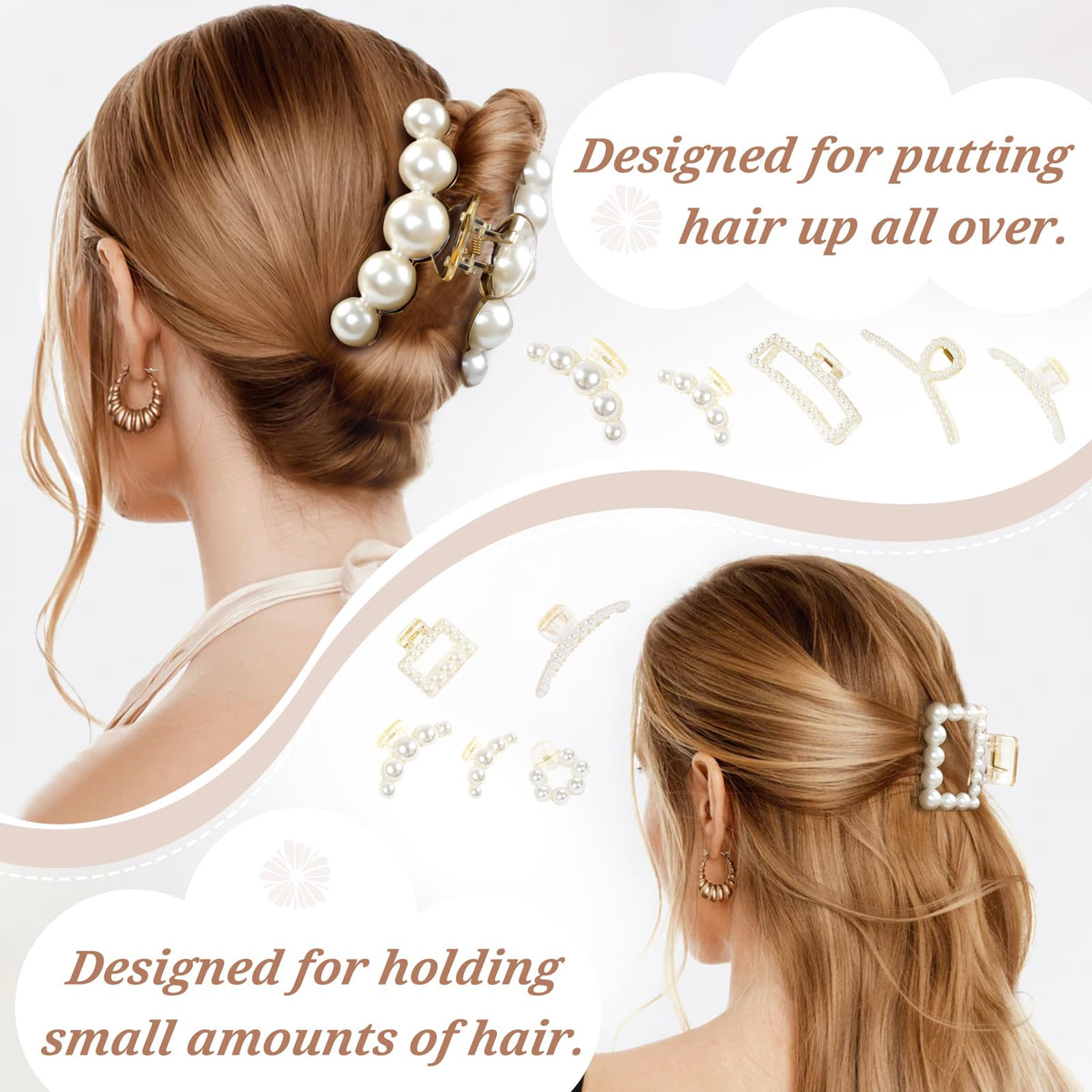 DF DUALFERV close-up of large clip teeth and grip, secure hold for thick hair