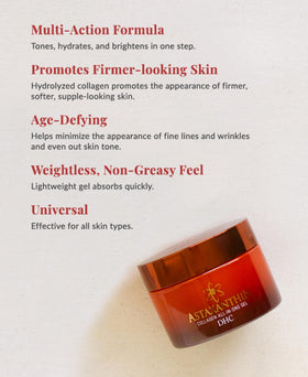 DHC gel texture close-up revealing lightweight, fast-absorbing finish
