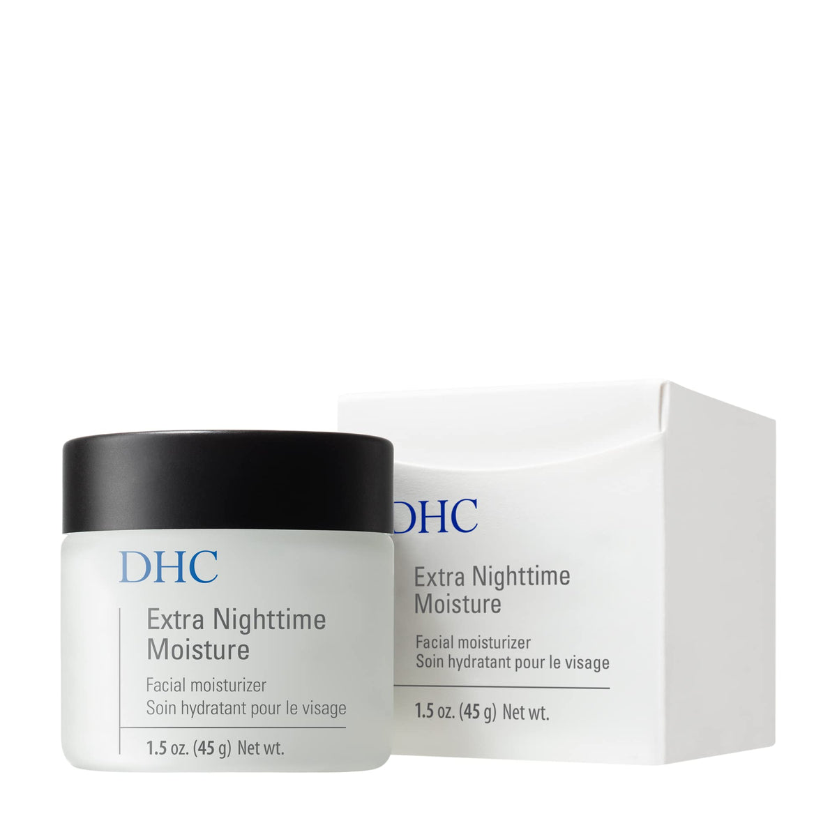 DHC cream open texture close-up highlighting rich, fast-absorbing moisture
