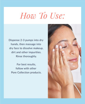 DHC pore cleansing oil makeup dissolve demo removing waterproof mascara
