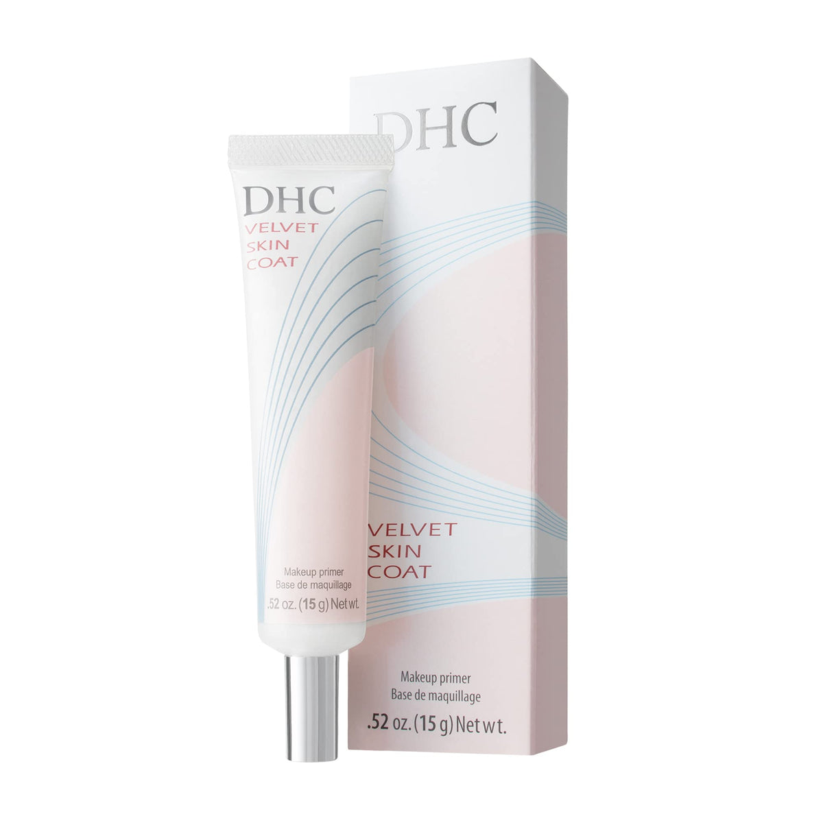 DHC primer open cap with gel texture, easy application and smooth finish