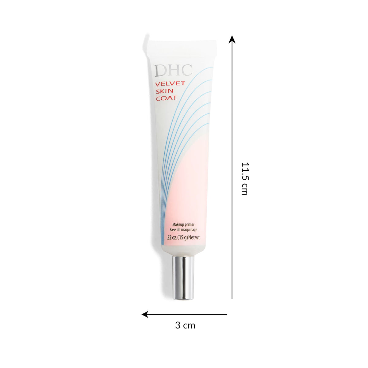 DHC powder-gel close-up texture demonstrating mattifying and pore-blurring