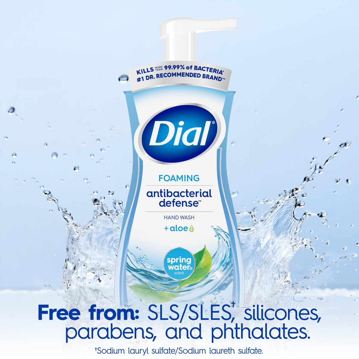 Dial six-pack arranged on counter for multi-sink convenience and value benefit