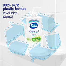 Dial recyclable bottle emphasizing eco-friendly packaging choice