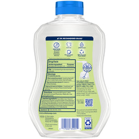 Dial bottle back view displaying ingredients and cruelty-free certification details