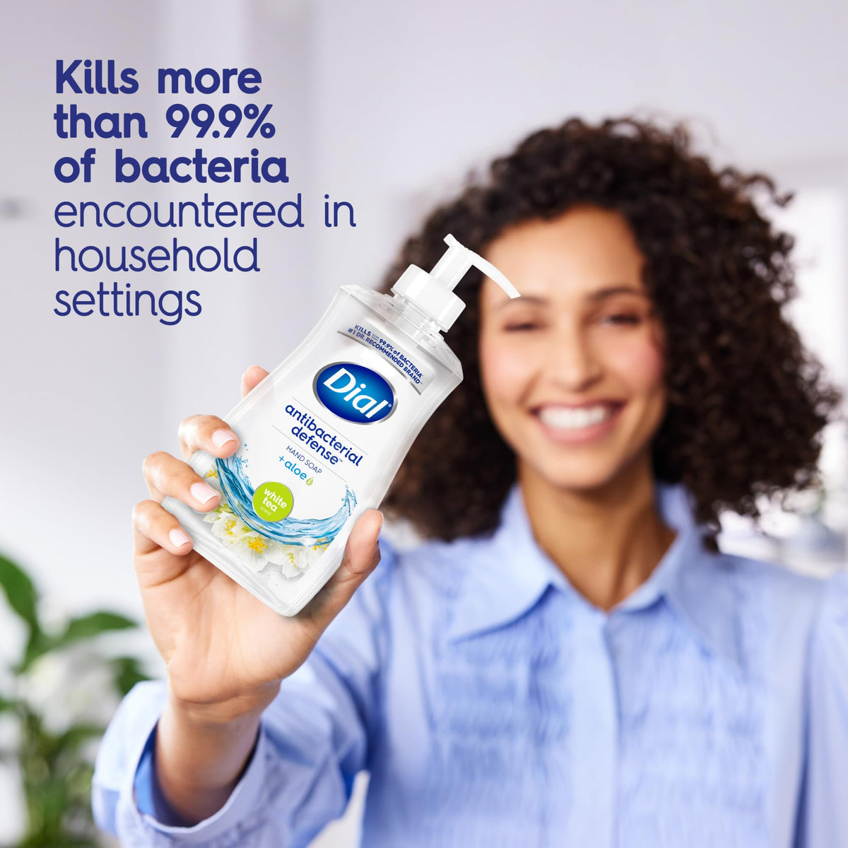 Dial close-up label highlighting vegan formula and ingredient claims