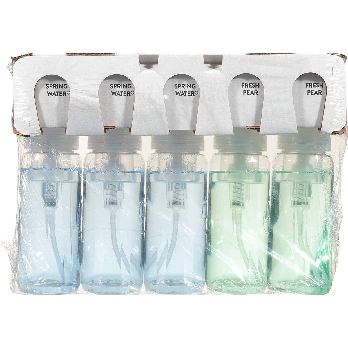Dial Complete Fresh Pear bottle label closeup highlighting fragrance and family‑friendly formula