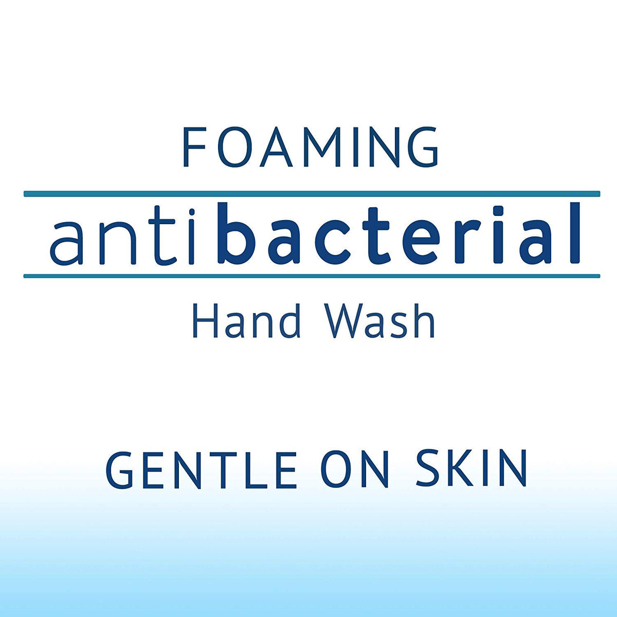Dial Complete creamy foam on palms emphasizing gentle texture and easy spreadability