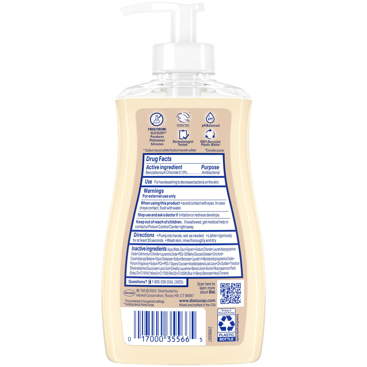 Dial hand wash in use at kitchen sink demonstrating effective everyday cleaning