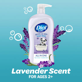 Dial kids foam texture close-up showing rich lather and gentle cleaning benefit
