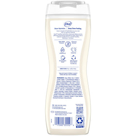 Dial label ingredient list emphasizing coconut milk and vitamin E