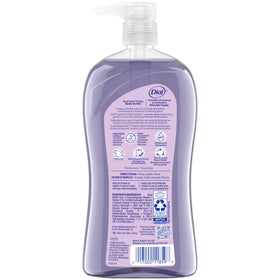 Dial bottle next to common items to show 32 fl oz scale for long-lasting supply