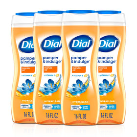 Dial bottle front packaging showing marula oil scent and nourishing benefits