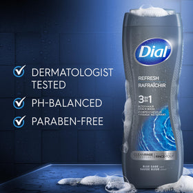 Dial creamy lather close-up illustrating rich foam for deep yet gentle cleansing