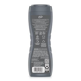 Dial Men bottle in shower illustrating all-in-one shampoo and body wash