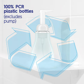 Dial PCR plastic recycled symbol highlighting sustainable packaging
