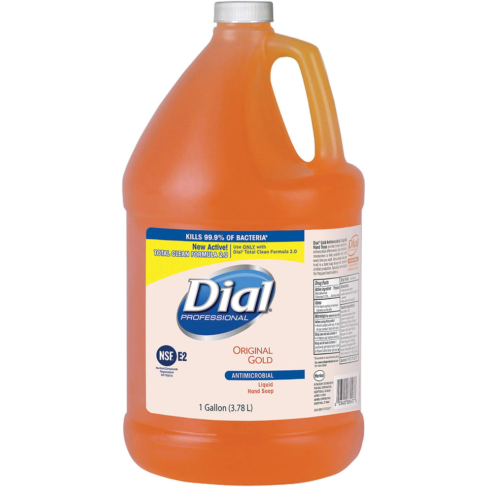 Dial Professional front bottle image showing label and 1L size for easy refilling