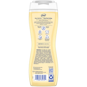 Dial 16 fl oz bottle held in hand showing actual product size