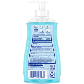 Dial close-up pump dispensing soap highlighting easy-pump convenience