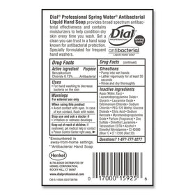 Dial spring water foam closeup showing lather quality and conditioning benefit