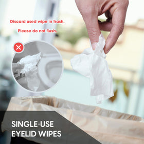 Diamond Wipes Clear C packet inside a purse showing on-the-go convenience