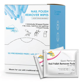 Diamond Wipes front packaging showing quantity and branding for easy recognition