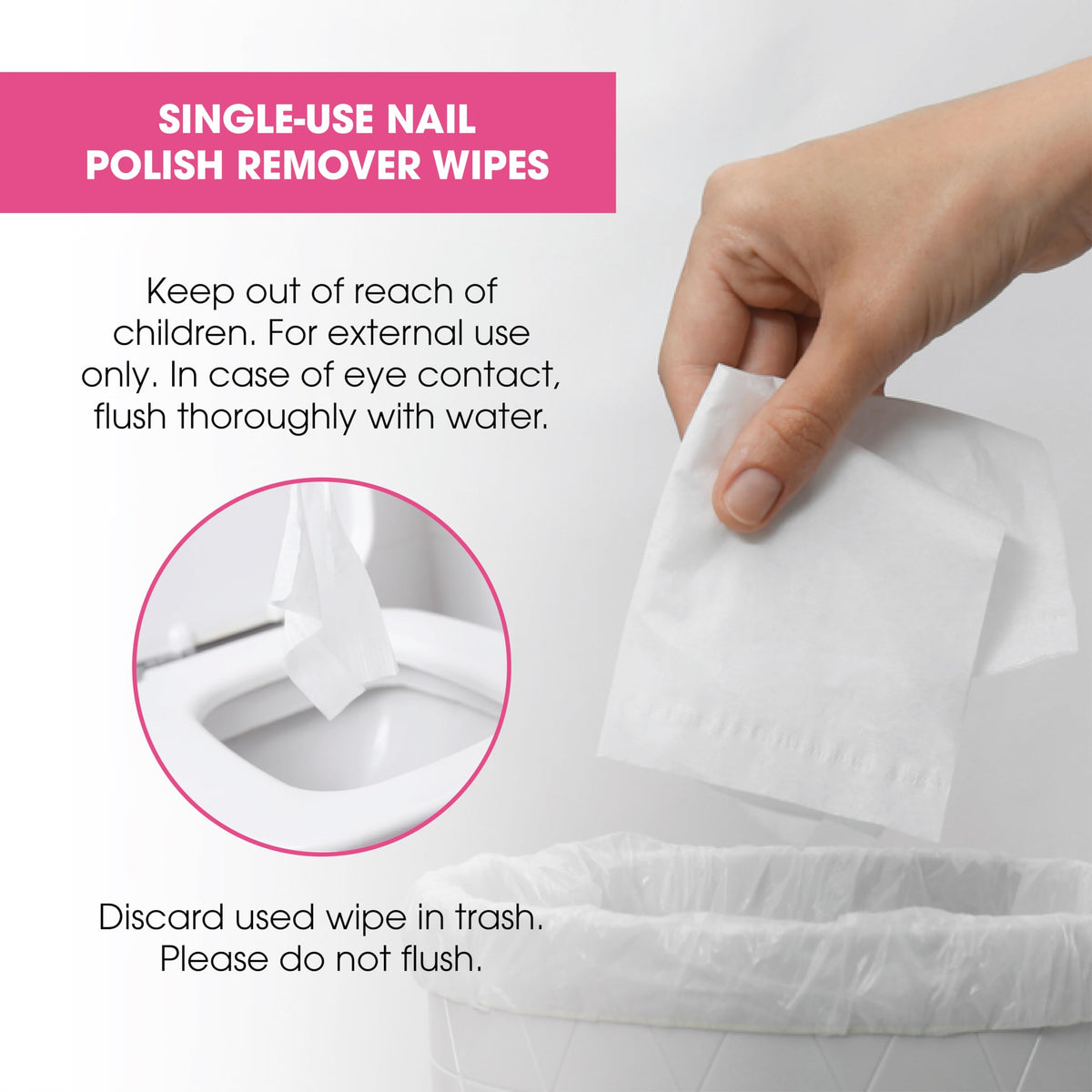 Diamond Wipes pack inside a travel pouch for spill-free portability