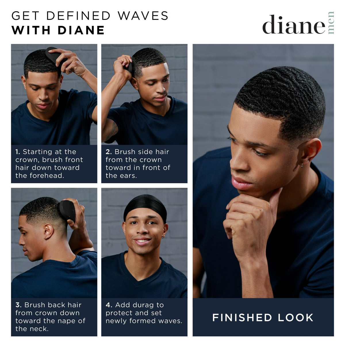 Diane boar bristle texture close-up highlighting soft natural fibers that distribute oils