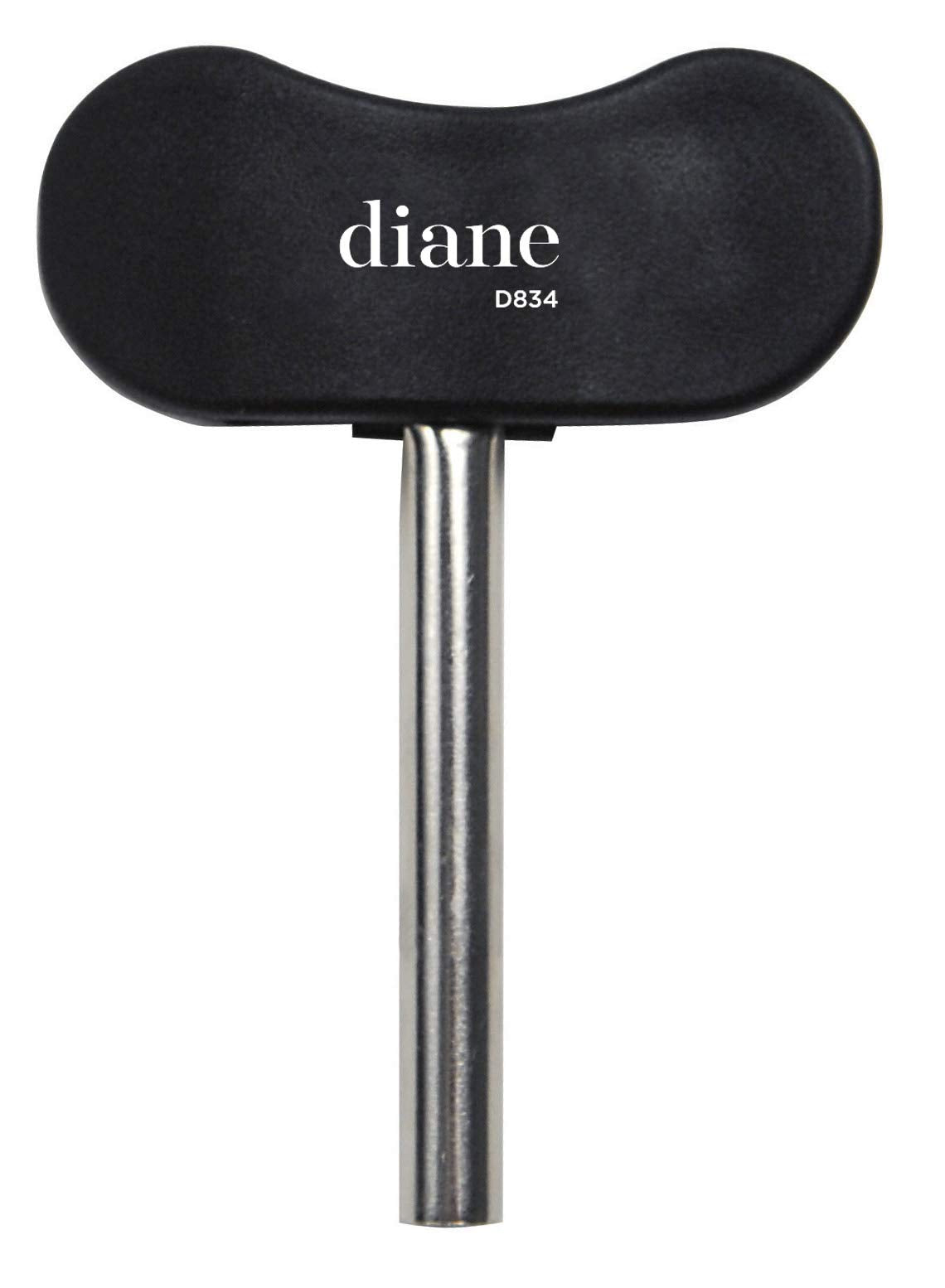 Diane Pro Grip Color Key front view showing sleek black finish and compact design, saves product