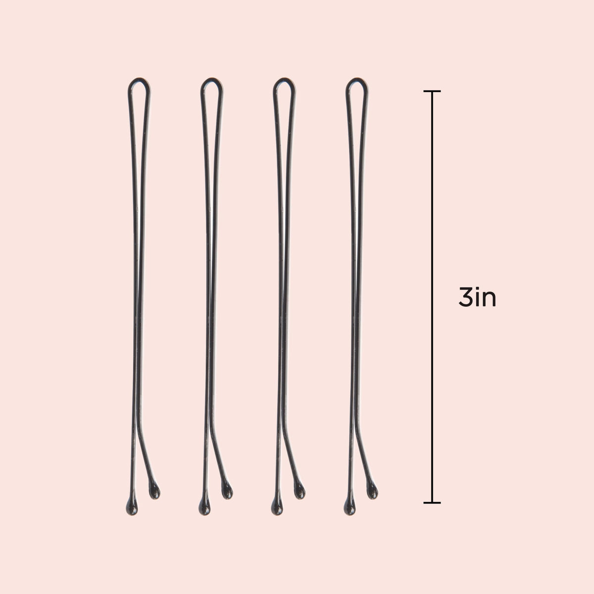 Diane pins in hand demonstrating 3-inch scale and control for thick hair benefit