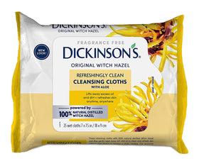 Dickinson's four-pack stacked showing value and travel-ready supply
