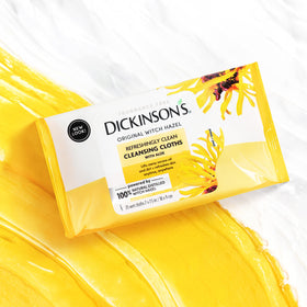 Dickinson's wipes in a travel bag for on-the-go skin care