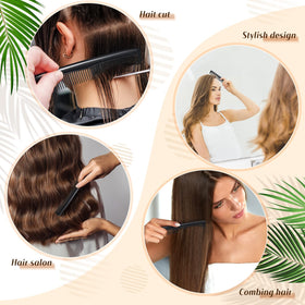 Didaey comb in hand demonstrating 5-inch size for easy portability