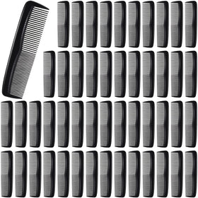 Didaey front view of pack showing 50 black pocket combs advantage convenience