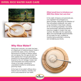 Difeel before and after hair appearing less frizzy and stronger
