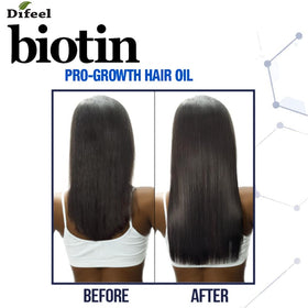 Difeel oil pouring to show weightless texture that adds shine