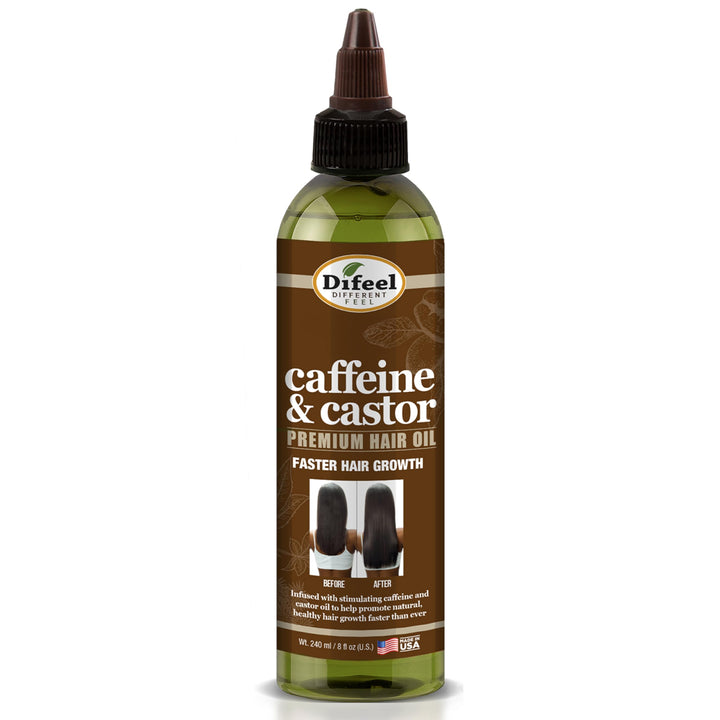 Difeel front bottle 8oz showing product and cap, enhancing easy use