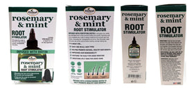Difeel natural ingredients display with rosemary, mint, and biotin emphasizing nourishment