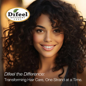 Difeel packaging close-up with made in USA badge for quality assurance