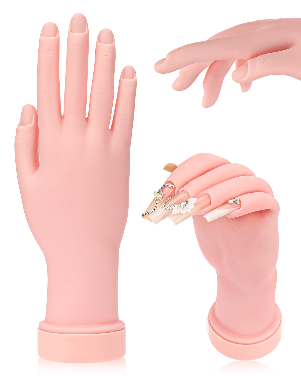 Difenni front view of mannequin hand showing lifelike proportions and practice benefit