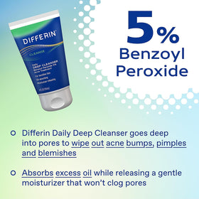 Differin kit size comparison with coin showing travel-friendly benefit