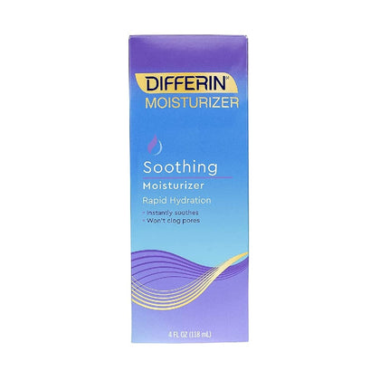 Differin front packaging showing the 4 oz tube and product name for clear identification and trust