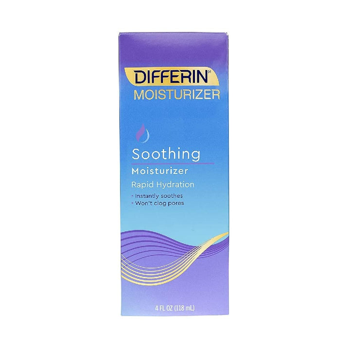 Differin front packaging showing the 4 oz tube and product name for clear identification and trust