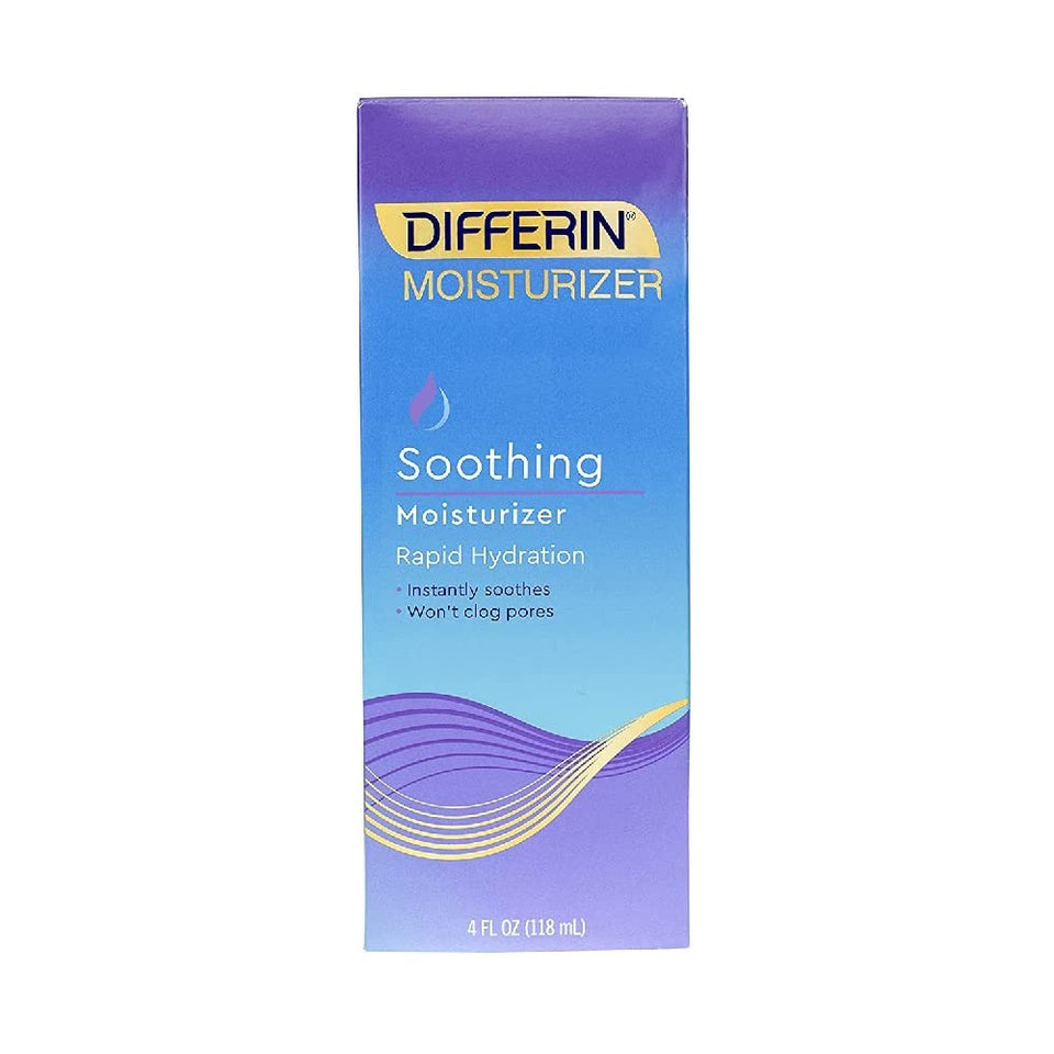 Differin front packaging showing the 4 oz tube and product name for clear identification and trust