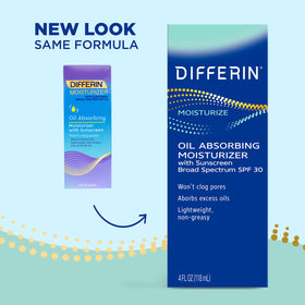 Differin texture close-up with micropearls highlighting oil control