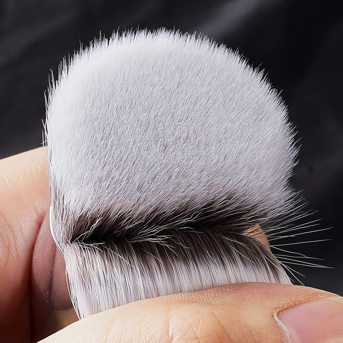 DIFFUNY macro of Micro Crystal Fiber bristles demonstrating soft, dense texture
