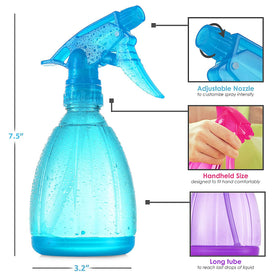 DilaBee nozzle close-up showing adjustable mist-to-stream setting for precision