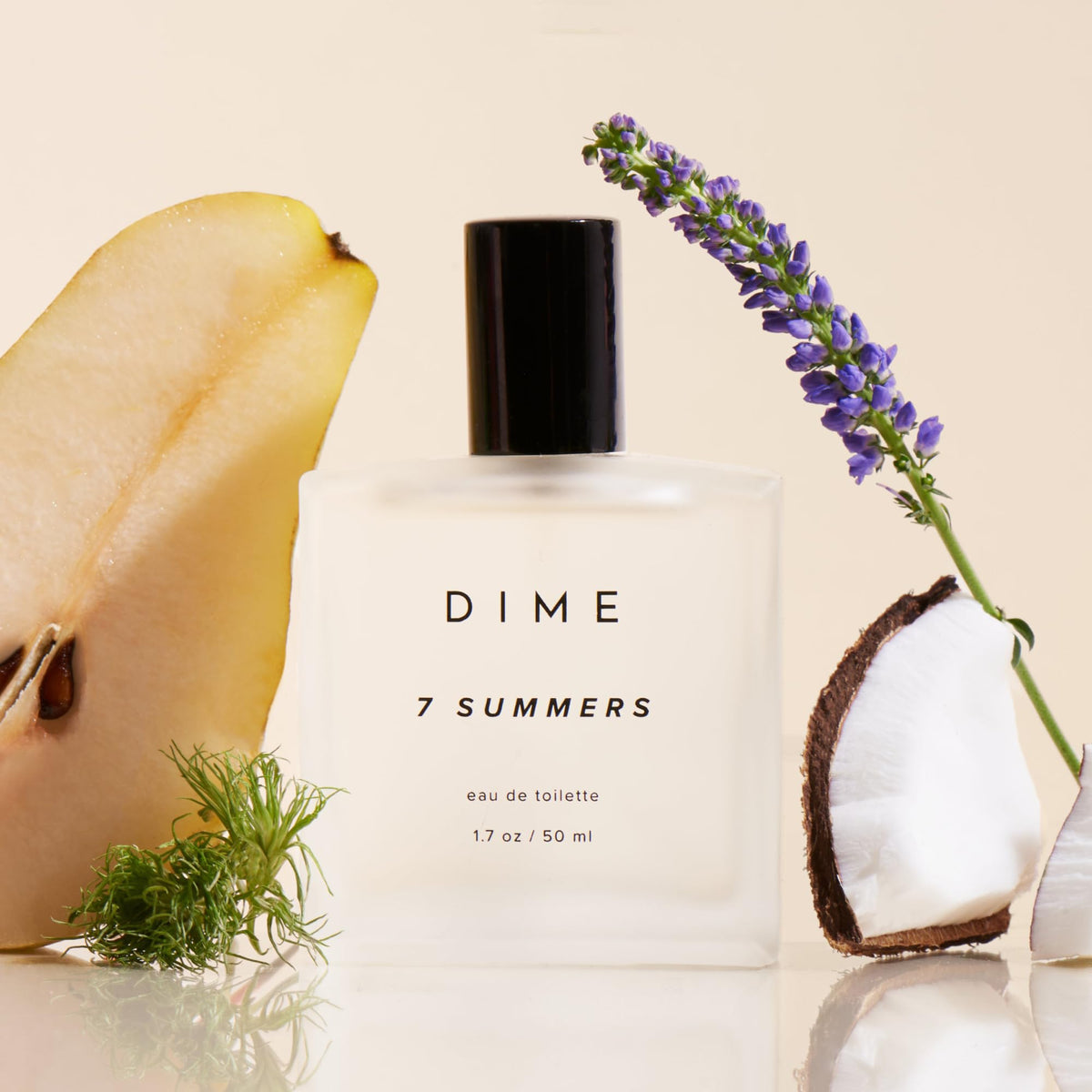 DIME packaging box displayed to highlight sustainable packing and brand promise